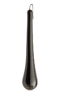 Image of B&P Lamp 3 Inch (76MM) Black Crystal Teardrop Pendalogue