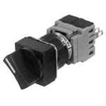 AH164-SP2B11, Switch Selector N.O./N.C. DPST 90° Knob Quick Connect/Solder 1000000Cycles Panel Mount