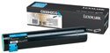 Cartouche de toner cyan Lexmark C 935 HDN haute capacité 0C930H2CG 24000 pages