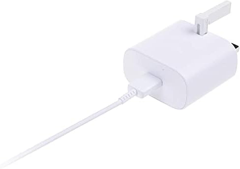 Genuine Samsung 25W USB-C Super Fast Adaptive Mains Plug/Wall Charger & Type C Cable For Galaxy A52s 5G, A53 5G, A73 5G, A33 5G & Also includes MOBACE® Type C Cable Compatible with all Type C Devices