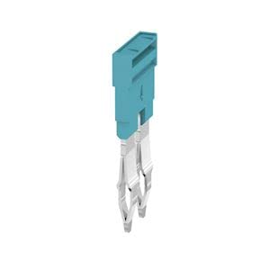 Conector transversal Weidmüller ZQV 4N/2 BL 1528040000 azul para Bornes de Conexión
