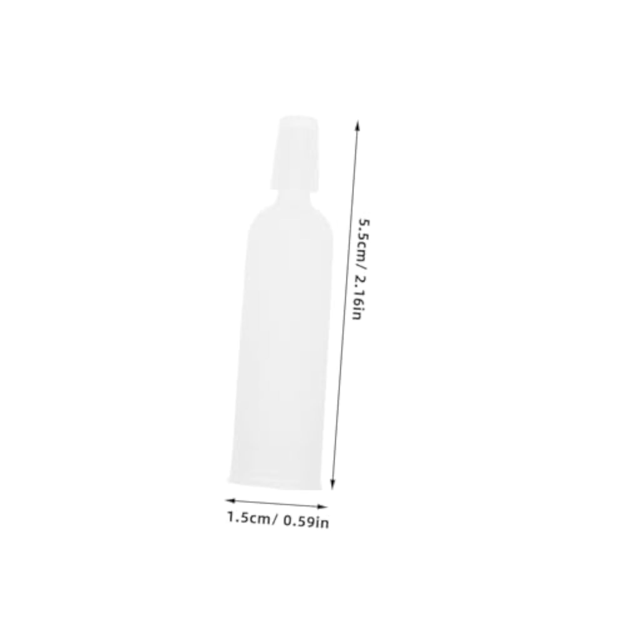 10pack Dual Compartment Squeeze Dropper Bottles