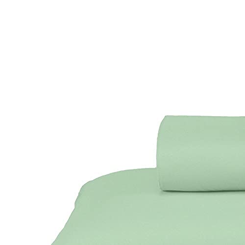 Jogo de Lençol Charme Percal 300 Fios King Size 3pçs com Aba Americana (Verde)