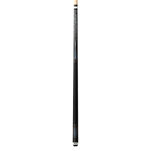 Rage Rg217 Pool Cue, Grey Stained Maple, Birdseye, Zebrawood, Blue/White Recon Graphic #TOP1