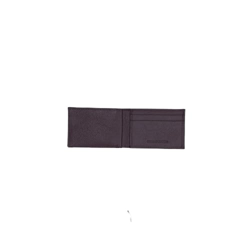 Image of Men's Genuine Leather Slim Wallet | 2 Card Slots, 1 Note Compartment, 1 Hidden Pocket, 2 ID Windows | Slim Leather Wallet for Men | Daily Use Money Purse (Brown)