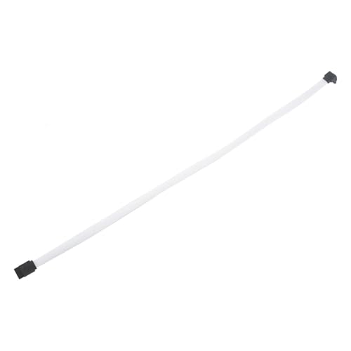 Cable SATA 3.0 III 50 cm con ángulo recto y funda de nylon