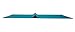Koru Fold & Roll Yoga Mat (Teal/Navy Blue)