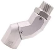 3/4" Inch Dual NPT Stainless Steel Fuel Hose Swivel Multi-Plane Swivel 360 Rotating Connector Transfer Pump Nozzle Adapter Hose Pipe Fittings for Water & Water based fluids DEF/AdBlue E85 Urea