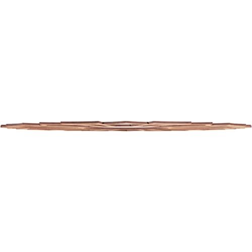 Image of Ekena Millwork 30 inchOD x 10 1 /2 inchID x 3 /8 inchT Augustus Wood Fretwork Pierced Ceiling Medallion, Cherry