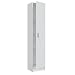 Habitdesign 007141O - Mueble Armario Multiusos, 1 Puerta, Color Blanco, Medidas: 37...