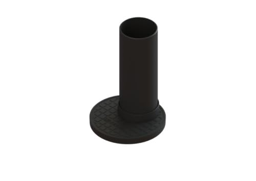 KESSEL Tapa de desagüe de lluvia de plástico, tubo de protección DN100 67750.