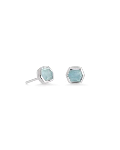 Kendra Scott Davie Stud Earrings in Sterling Silver, Fine Jewelry for Women