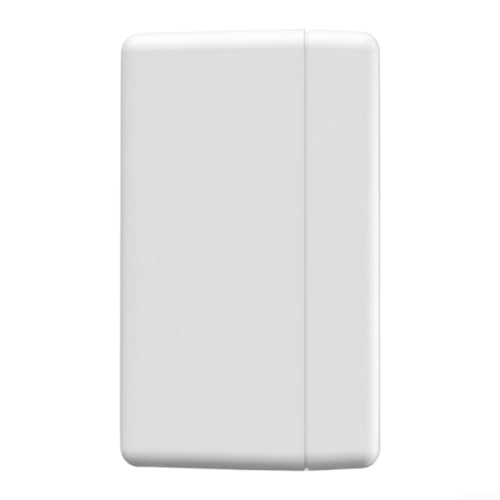 Interruttore intelligente WiFi con controllo remoto del lampione, monitoraggio dell'energia in tempo reale, interruttore intelligente ABS compatto per gestione della luce domestica SMART, wireless