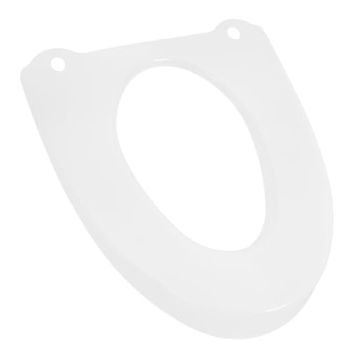 PRETYZOOM Easy-to-install Toilet Seat Cushion Cover Plastic Washable Comfortable for Home or Guest