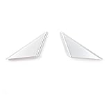 Material: Abs HAN-Store Abs Autofenster Dreieck Dekoration Abdeckung Trim Bezel Äußere Aufkleber Zubehör FIT Ford Mustang 2015 Auto Styling Beautiful (Color : Silver)