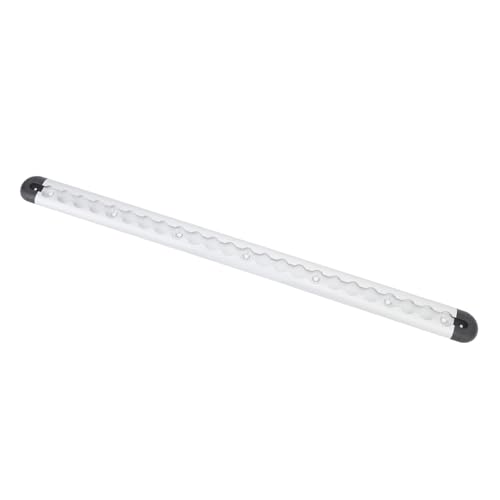 Dpofirs Cargo Control L adapté au Système D'arrimage sur Chenilles, Léger et Durable avec Embouts pour Camionnettes, Argent (60 cm)