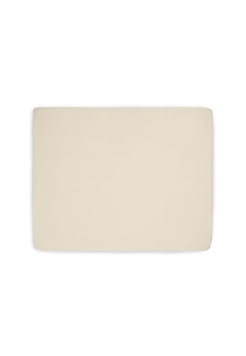 Jollein Spannbettlaken Laufgitter Jersey 75 x 95 cm - Nougat