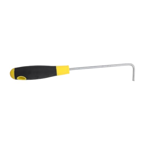Anneome Manhole Lifter Rubber Handle Stainless Hook for Manhole Cover Tool Hooks