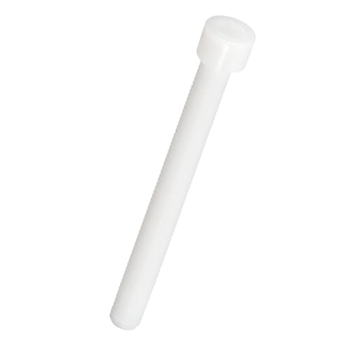 Image of 10pcs Socket Head Cap Screws - [M10-1.5 x 100mm] Nylon Hexagon Socket Head Cap Screw Plastic Allen Bolts for Device Fixing Mould Manufacturing Use, White