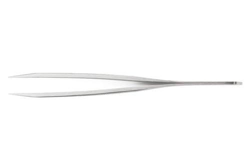 Erem Weller OODSA Stainless Steel Straight Fine Anti Magnetic Tweezer, 4.75" Overall Length - Thumbnail 4