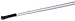 Audrey Style Vintage Extendable Cigarette Holder in Silver - Long Extendable Cigarette Holder for Women 1920s Costume Cosplay