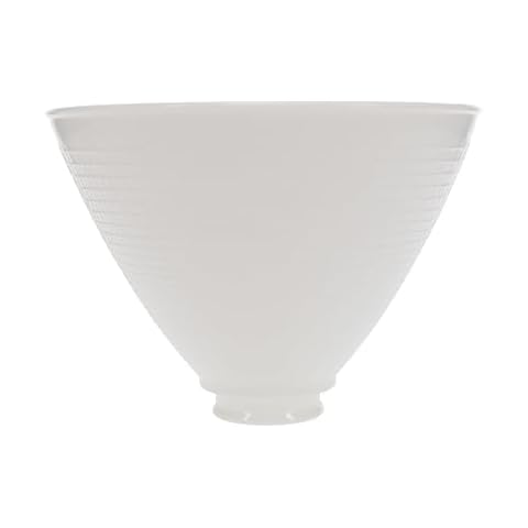 B&P Lamp 8 Inch I.E.S Opal Reflector Shade Cover