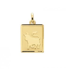 Médaille Taureau Or 18 carats le cadeau d'anniversaire mémorable