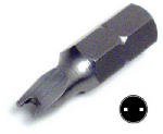 #4 Spanner Security Insert Bit 1 Inch Length
