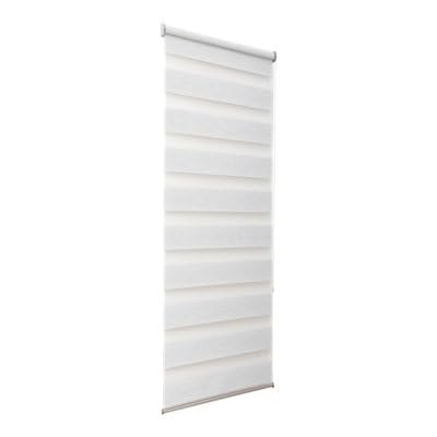 GoodHome Store Enrouleur Jour/Nuit sans perçage Brize moucheté 55 x 180 cm