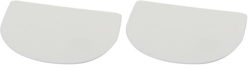 de Buyer - Teigschaber aus Kunststoff, flexibel - 15 x 11 cm - 4858.00N, Weiß (Packung mit 2)