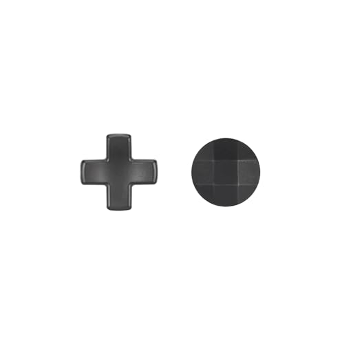 Image of 2 in 1 D-Pads for Xbox Elite 2 Core Controller Stainless Steel D-Pads for Xbox One Elite Series 2 Controller D-Pads Replacement for Xbox One Elite Series 1 Controller (Black)
