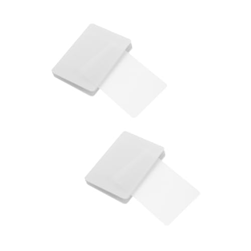 DIYEAH 2 Juegos Fotoprotector Transparente Calor Instante Papel Termico Protección Para Fotos De Pvc Transparente Película Termolaminadora Para Fotos Película De Laminación 100 Hojas * 2
