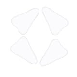 HONITANO 4 Stück Transparente Silikon Schutzpads für Frauen Atmungsaktiv Selbstklebend Dünn und Wiederverwendbar Diskreter Intimbereich Schutz für Schwimmen Yoga und Wellness