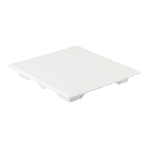 Panneau d'accès mural à charnière en ABS - 100 x 150 mm à 300 x 300 mm, trappe d'entretien avec porte amovible, design arrondi pour cloison sèche (150 x 150 mm)