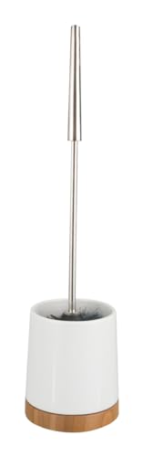 WENKO 17676100 WC Brush Set, Bamboo