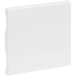 LEGRAND, SEANO Set, Doppeltaster-Einsatz mit 2 Wechselkontakten, Steckklemmen, 10AX & Serienwippe, Farbe: Aluminium & 1-fach Rahmen mit Echtmaterialoberfläche Brushed Steel, 765018 & 765208 &765291