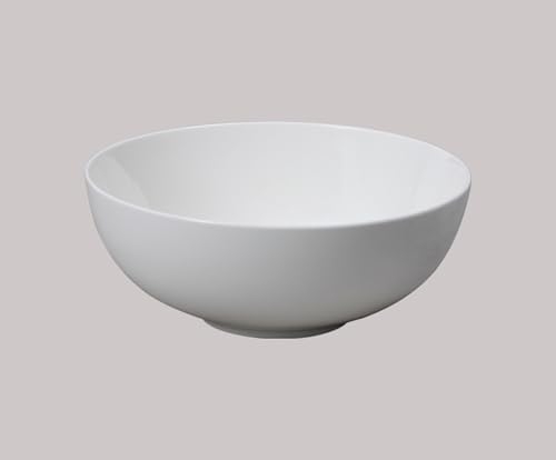 HomeVss, Bone China Coupe Shape, Elegance White Royal Bowl 26oz, Case of 6
