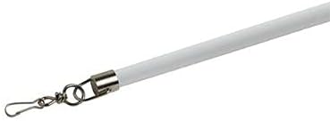 White Curtain Draw Rod (Pack of 2) (125CM)