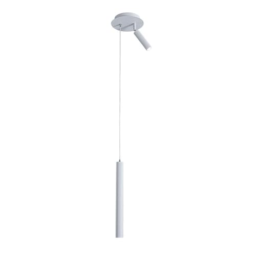 Lámpara colgante de LED regulable con fondo de techo de rotación 350°