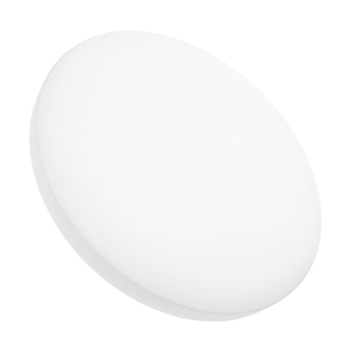 TOYANDONA Pantalla Redonda para Lámpara de Techo LED Cubierta de Plástico Resistente con Cierre Giratorio de Repuesto para Plafones y Ventiladores de Techo Difusor Antideslumbrante para