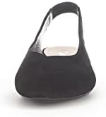 Gabor Comfortabele Suède Sleehak Pumps Black Dames