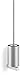 Produktbild ZACK Toilet Brush, Stainless Steel, Silver, One size