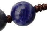 Sine Cera 8mm Sodalite/Jujube Wood 5 Decade Rosary - Image 5