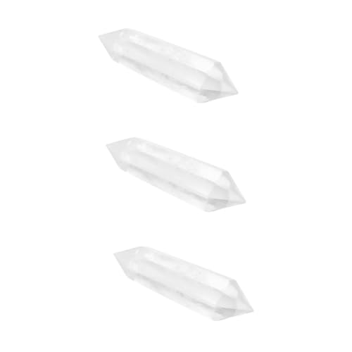 Cristal de quartz fluorite naturelle Ipetboom en pointe hexagonale pure
