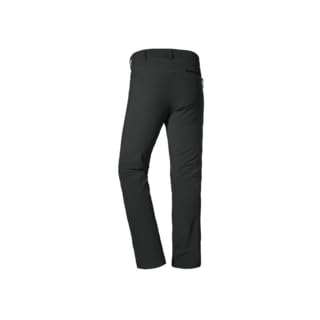 Schöffel Herren Pants Folkstone, leichte Wanderhose mit Stretch-Material, robuste Outdoor Hose mit sportlichem Schnitt, asphalt, 56