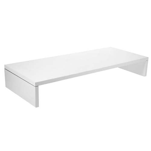 POPETPOP Soporte Elevador De Pantalla Para Computadora Portátil Soporte Para Monitor De Escritorio Soporte De Extensión De Altura Soporte De Madera