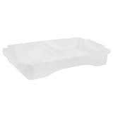 Vassoio di Scarico Frigorifero Bianco PP 25x12x3,5 CM