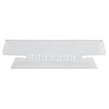 OfficeMax Plastic Tabs, Clear,...