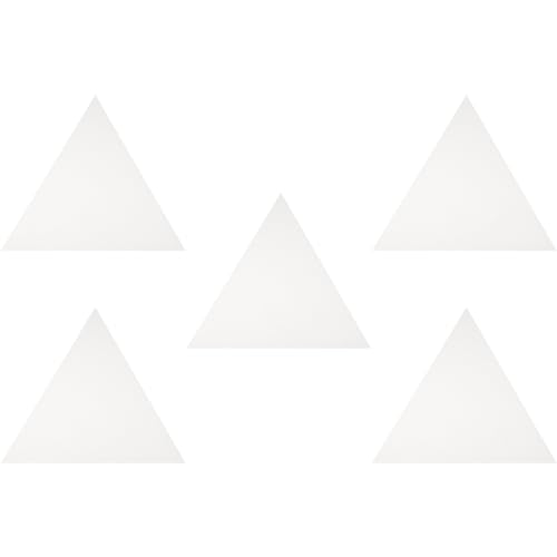 Holibanna 5pcs Oil Painting Panel Blank Stretched Canvas Boards for Art Students Equilateral Shape Durable Texture for Easy Use and Creative Expression