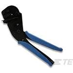 "TE Connectivity 59824-1 Crimper; Ratchet; 22-10 AWG; PIDG, PLASTI-GRIP Splice/Terminal; 904139-1, 662903-2 Die"
